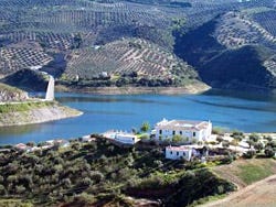 Caserío de Iznájar